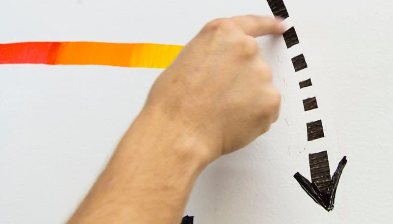 Use your finger to create details that will transform your office whiteboard ideas