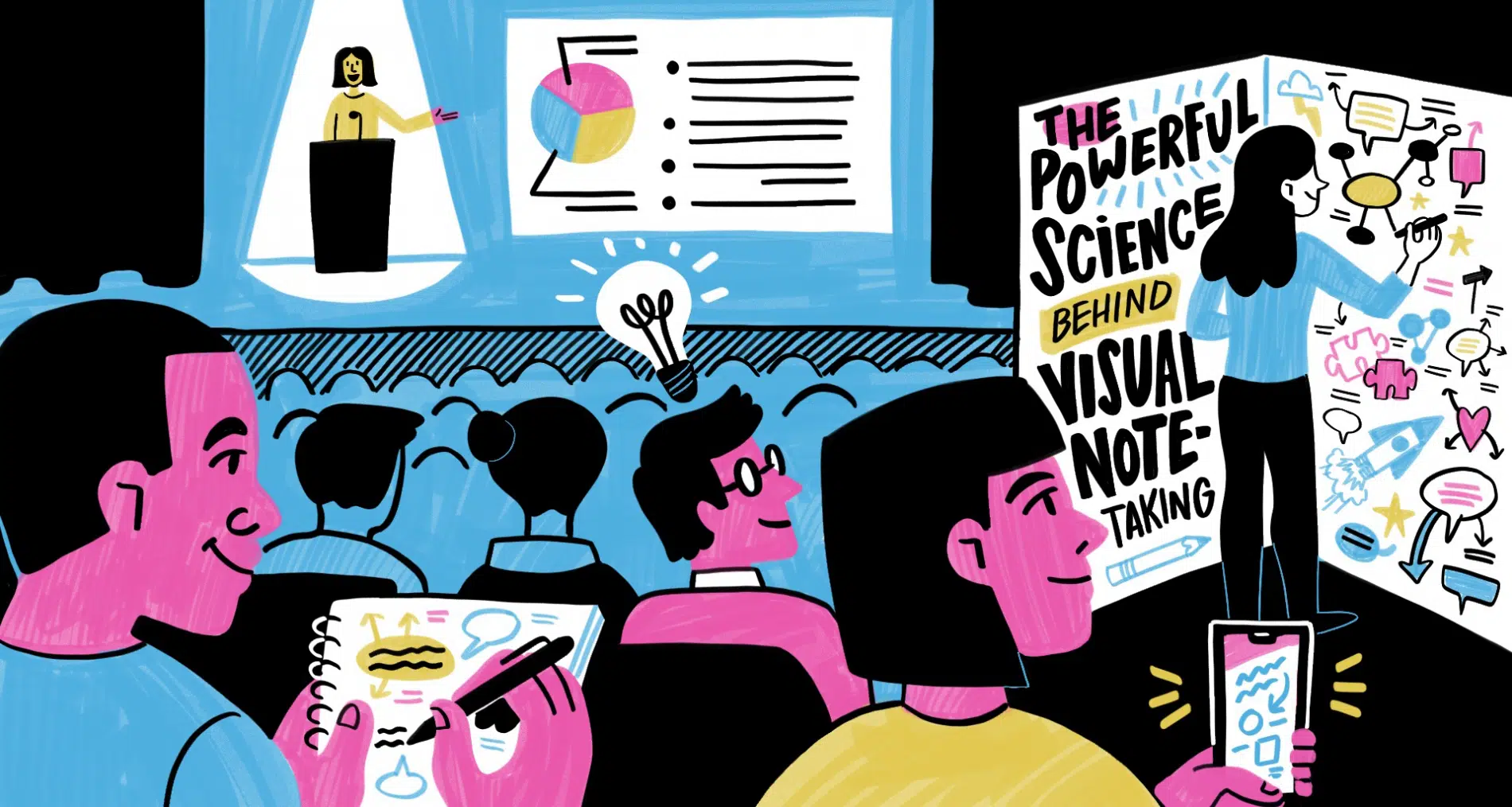 The Powerful Science Behind Visual Note-Taking – Ink Factory