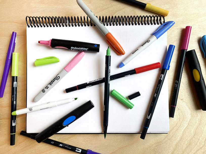 The ultimate guide to pens & markers