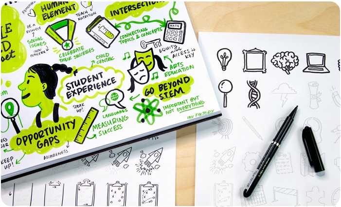 Icon packs help you learn visual note-taking