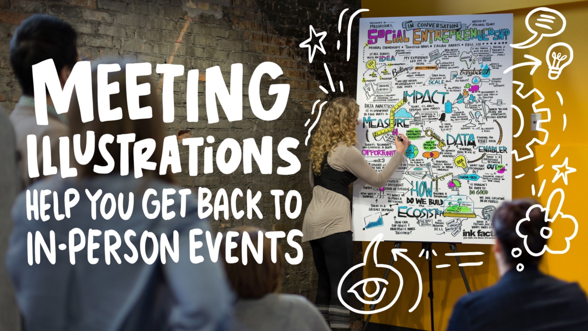 Meeting iIlustrations help you get back to in-person events