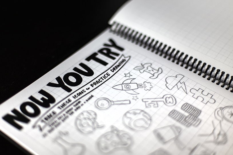 Ink Factory's Sketchbook for Sketchnotes: The Visual Thinking