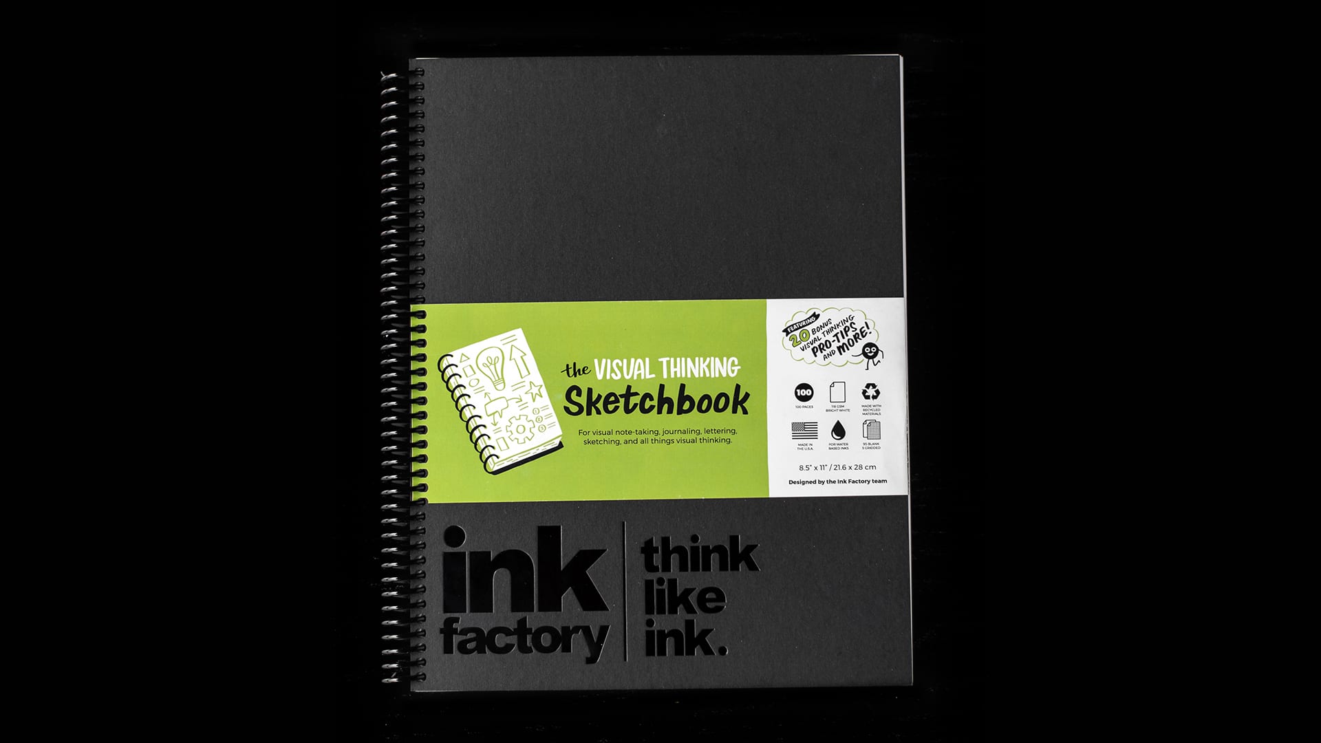 Ink Factory's Sketchbook for Sketchnotes: The Visual Thinking