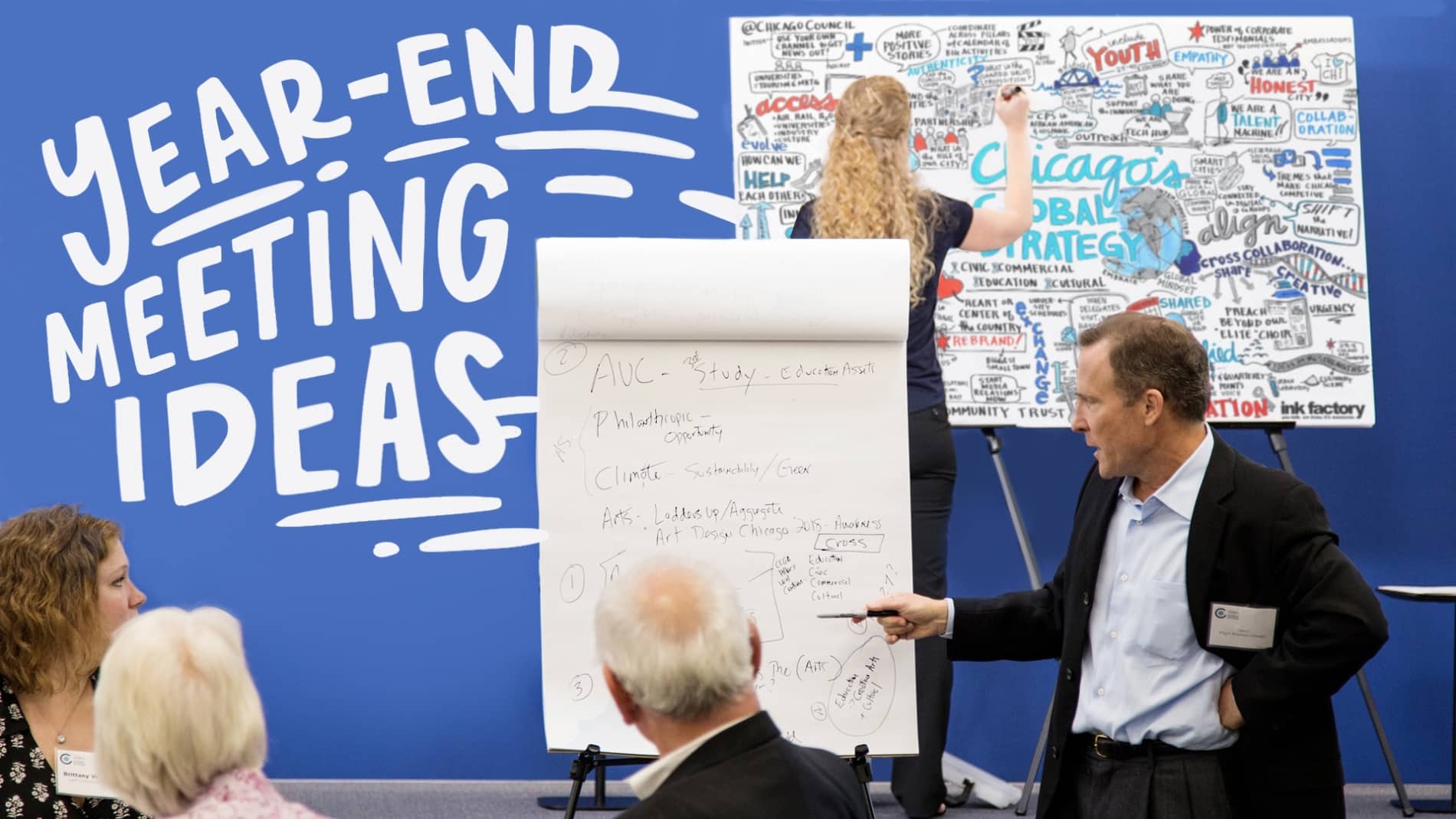 Year End Meeting Ideas: Give Them A Creative Boost With Visual Notes
